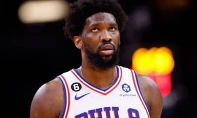 Joel Embiid is averaging 33.2 PPG, most by center since NBA-ABA merger