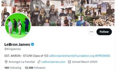 LeBron James To Lose Blue Check, Refuses To Pay For Twitter Verification