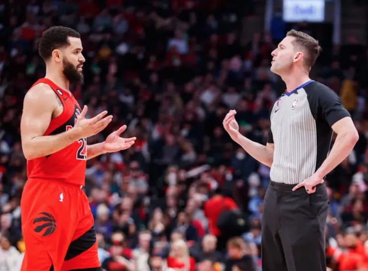 NBA Official Ben Taylor Demoted Following Fred VanVleet’s Comments