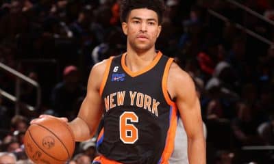 New York’s SG Quentin Grimes is slowly starting to find his rhythm with the Knicks