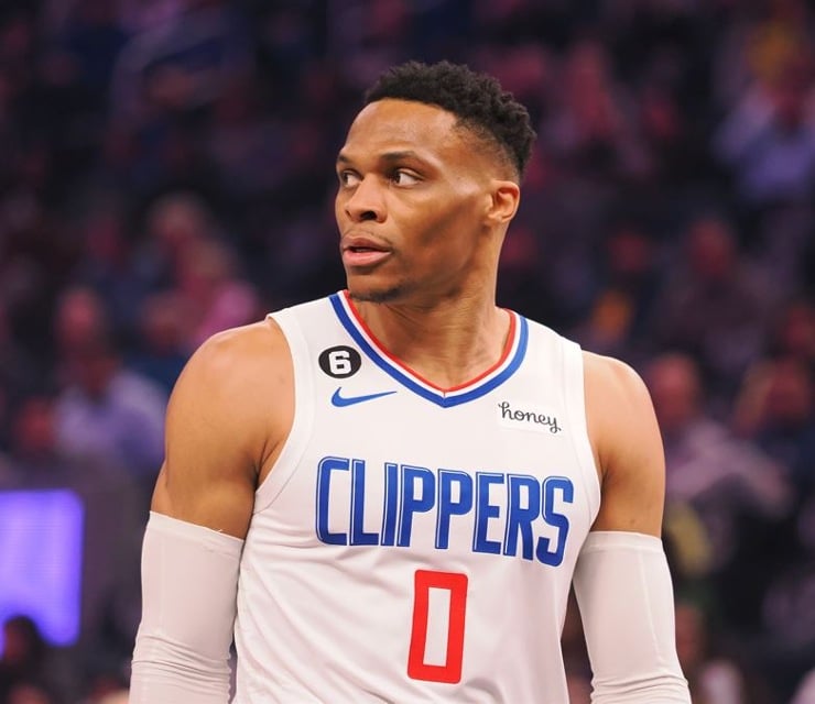 Clippers Russell Westbrook records first zero-rebound game since 2014