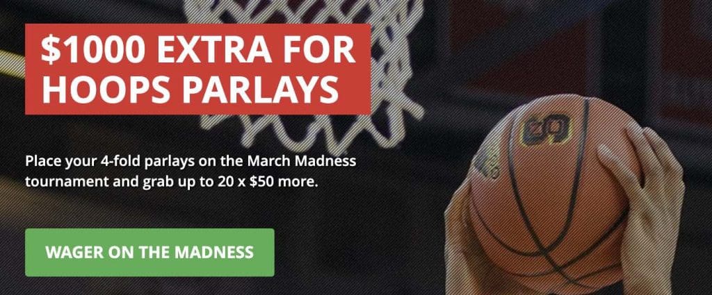 EveryGame March Madness Offer: $1000 Extra On Parlays