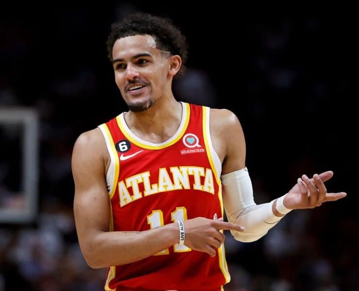 Hawks Trae Young leads NBA with 25th 20-point, 10-rebound game of season
