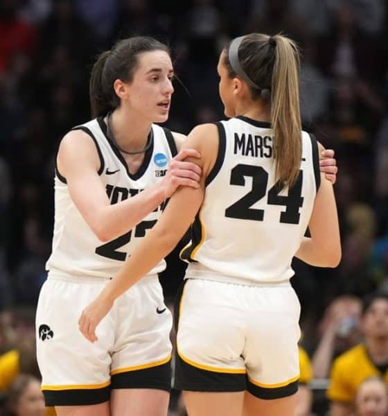 Iowa Caitlin Clark only player in NCAA Tournament history with back-to-back 40-point games Final Four