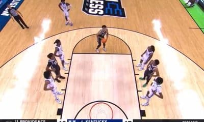 WATCH Providences Clifton Moore shoots a free throw sitter vs Kentucky