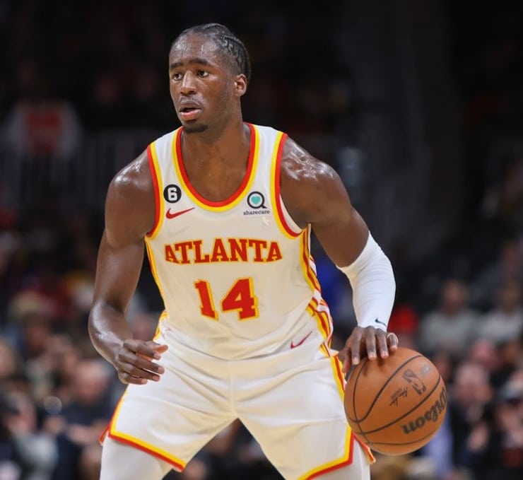 AJ Griffin becomes fourth Hawks rookie to make 100 3-pointers in a season