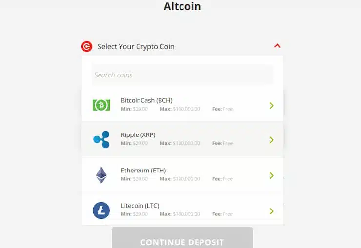 Signup step 3