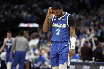 Dallas Mavs sad Kyrie pic