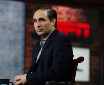 ESPNs Zach Lowe voted for Joel Embiid to win MVP award Stephen A Smith Kendrick Perkins