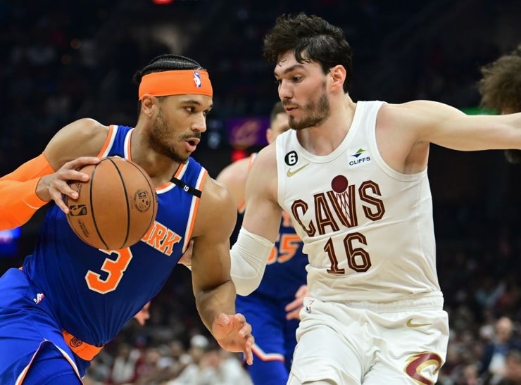 Is Cavaliers Cedi Osman playing tonight Friday April 21 in Game 3 vs Knicks injury