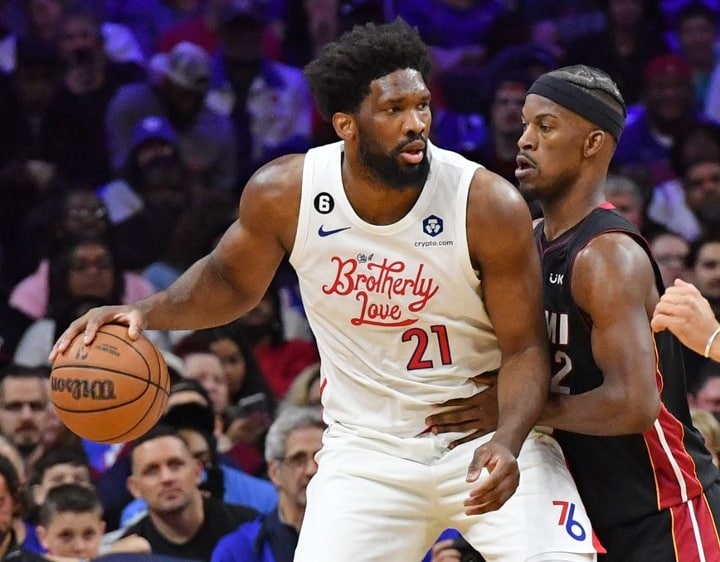 76ers Joel Embiid is projected to win MVP, per Rolling Player Ratings