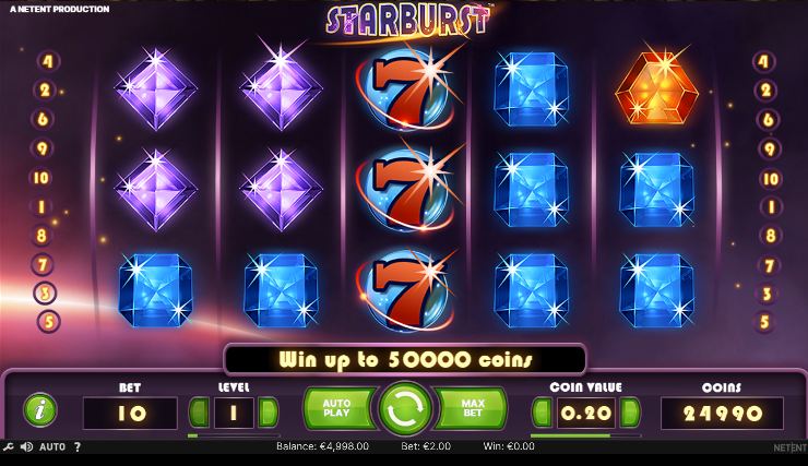 Philippines casino free spins - Starburst