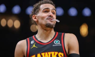 Trae Young becomes second player in Hawks history to score 30+ points in four straight playoff games Bob Pettit