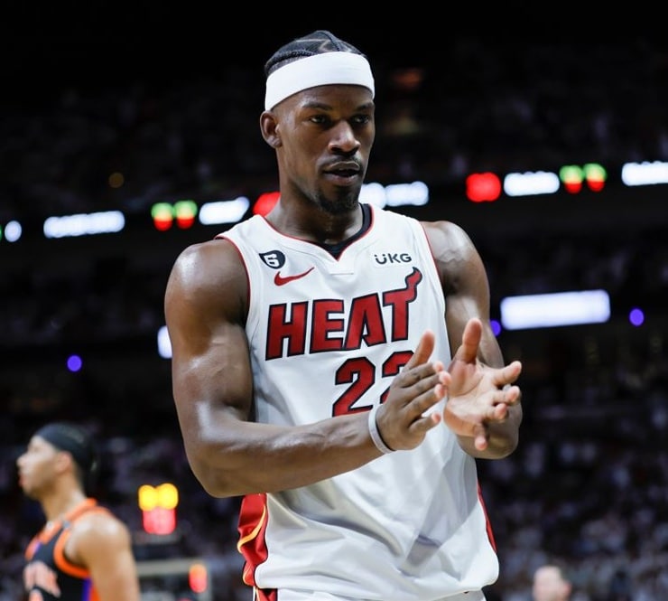 Heat guard Jimmy Butler (ankle) upgraded to probable for Game 6 vs Knicks