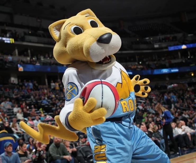 Does Rocky, the Denver Nuggets mascot, actually make $625K