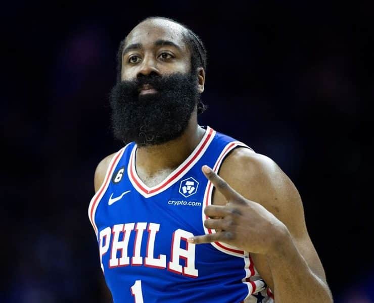 76ers James Harden Next Team Odds If Not 76ers 2023 Rockets Are Betting Favorites