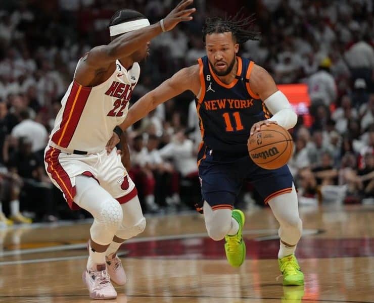 Knicks Jalen Brunson fourth NBA player to make more field goals than rest of team combined in elimination game