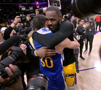 Lakers-Warriors averaged 7.8M viewers, making it the most-watched Conference Semifinals series in 27 years