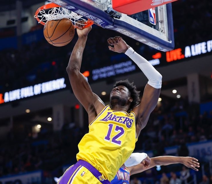 Lakers center Mo Bamba (left ankle sprain) ruled out for Game 1 vs Nuggets