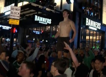 WATCH Celtics fans storm celebrate in the streets after buzzer-beater Game 6 win