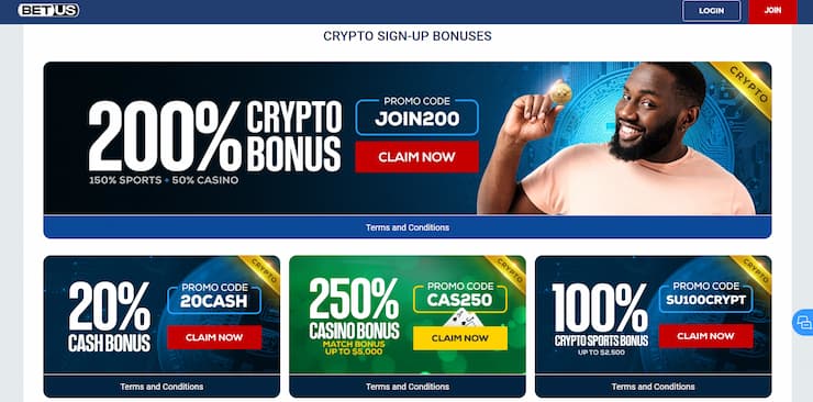 BetUS - Michigan Online Casino Bonus