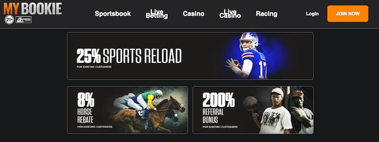 MyBookie homepage - the best CO horse racing betting platforms