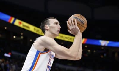 Thunders’ Aleksej Pokusevski suffered a small right humerus fracture during an off-season workout, leaving him out for 4-6 weeks