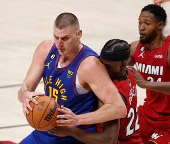 Nuggets Nikola Jokic joins LeBron James as only players last 25 years with 10 points, 10 assists in any half of NBA Finals game