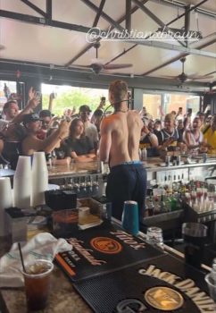 WATCH Christian Braun pours tequila shots for Denver Nuggets fans after championship parade