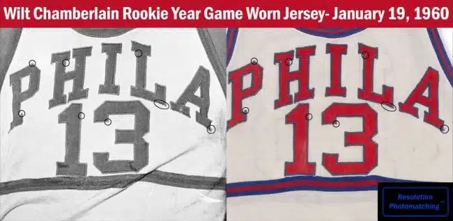 Wilt Chamberlain rookie home uniform sells for $1.79 million at auction 