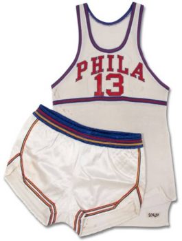 Wilt Chamberlain rookie home uniform sells for $1.79 million at auction