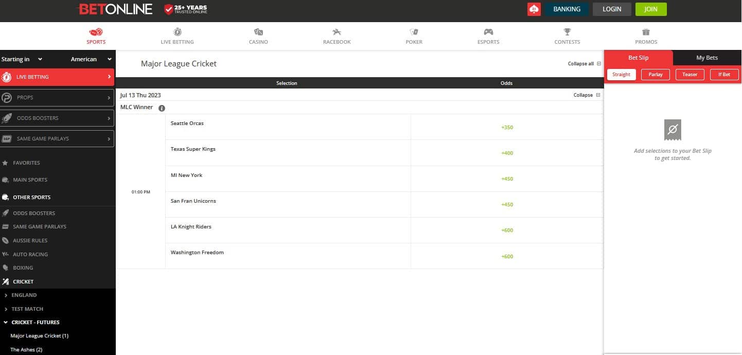 Cricket Betting Guide – Comparing the Best Cricket Betting Sites in [cur_year]