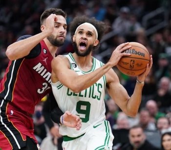 Boston Celtics Derrick White It would be cool to get an extension with Celtics, I love Boston