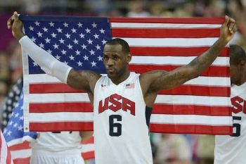 LeBron James Team USA pic