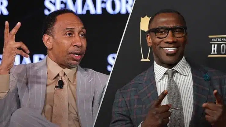 Shannon Sharpe will debate Stephen A. Smith twice weekly on ESPNs First Take