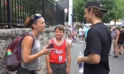 WATCH Mac McClung spots kid wearing his jersey, fan doesn't recognize NBA player Philadelphia 76ers