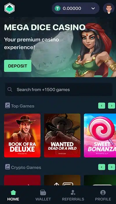 Mega Dice Telegram