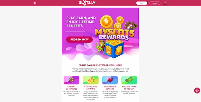 slots.lv free spin rewards