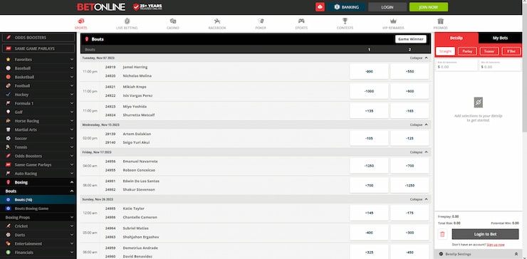 Best Boxing Betting Sites in [cur_year] - Get $5K+ at Top Boxing Sportsbooks