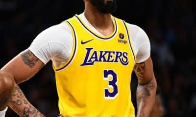 Los Angeles Lakers Anthony Davis left hip injury nothing serious, 'very optimistic' about speedy recovery