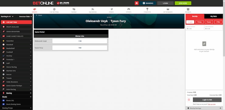 Best Boxing Betting Sites in [cur_year] - Get $5K+ at Top Boxing Sportsbooks