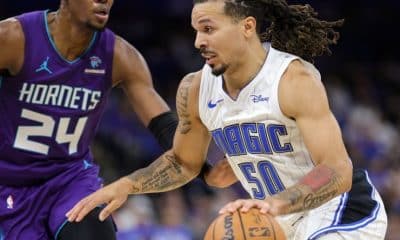 Orlando Magic Cole Anthony first NBA player since Magic Johnson in 1996 to record this stat line off the bench