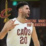 Georges Niang, Cleveland Cavaliers.