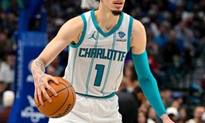 Charlotte Hornets LaMelo Ball becomes 8th NBA player with 10+ triple-doubles before age 23