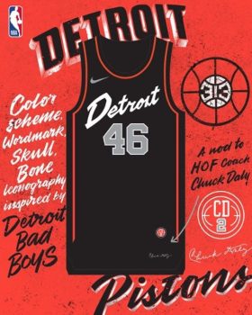 Detroit Pistons unveil new 'Bad Boys' inspired City Edition uniforms, court for 2023-24