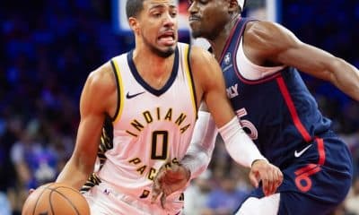 Indiana Pacers Tyrese Haliburton first NBA player with 25 points, 15 assists, & 0 turnovers in consecutive games