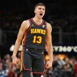 Bogdan Bogdanovic first Atlanta Hawks player to record 40+ points, 10+ 3-pointers in a game NBA