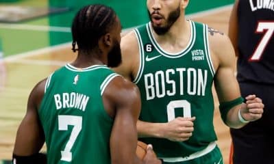 Celtics drop to 24-2 when Jayson Tatum, Jaylen Brown each score 30+ points