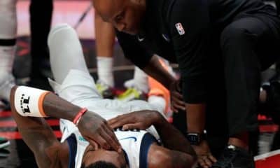 Dallas Mavericks Kyrie Irving avoids major injury, suffers right heel contusion