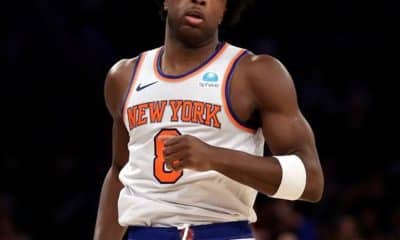 New York Knicks OG Anunoby is an NBA-best +111 through his first 5 Knicks games